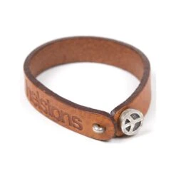Cattle Leather Bracelet Helstons Peace