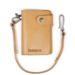 Leather Wallet Helstons Moon Wallet + Lacet