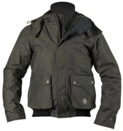 Helstons Walk Tissu Technique Kaki Motorcycle Jacket