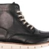 Helstons Liberty Leather Aniline Ciré Black Wax -Helstons Store 2020036 no liberty cuir aniline cire noir
