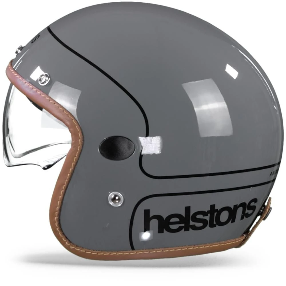 Helstons Corporate Carbon Fiber Grey Jet Helmet 9 Helstons Corporate Carbon Fiber Grey Jet Helmet - Image 7