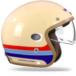 Helstons Mora Carbon Fiber Beige Jet Helmet -Helstons Store HelstonsMoraBeige.29