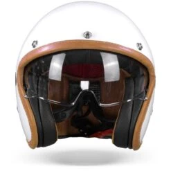 Helstons Naked Carbon Fiber Blanc Jet Helmet -Helstons Store HelstonsNakedWhite.01