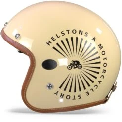 Helstons Sun Carbon Fiber Beige Jet Helmet -Helstons Store HelstonsSunBeige.11