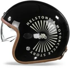 Helstons Sun Carbon Fiber Black Jet Helmet -Helstons Store HelstonsSunBlack.11
