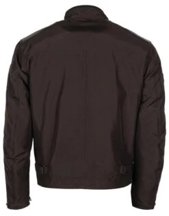 Helstons ACE Tissu-Cuir Marron -Helstons Store blouson helstons ace tissu cuir marron moto vintage homme 3 24163