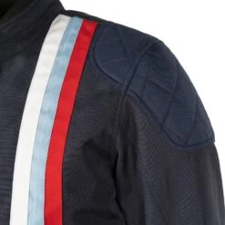 Helstons Hamilton Tissu Technique Blue Jacket -Helstons Store hamilton bleu 4