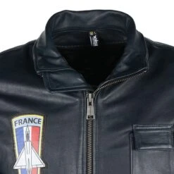 Helstons AERONEF Cuir Rag Blue -Helstons Store helstons aeronef cuir rag blue 3