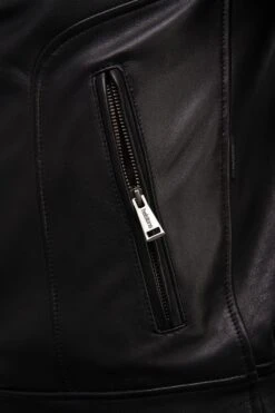 Helstons Elron Leather Rag Black -Helstons Store helstons elron leather rag black 4