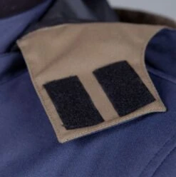 Helstons Flame Fabrics Blue Kaki Jacket -Helstons Store helstons flame fabrics blue kaki jacket 4