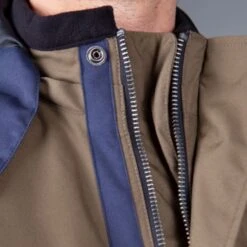 Helstons Flame Fabrics Kaki Blue Jacket -Helstons Store helstons flame fabrics kaki blue jacket 3