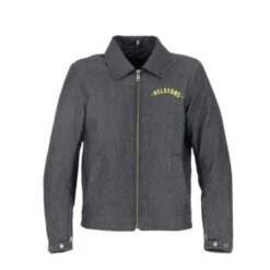 Helstons Garage Cotton Denim Blue Jacket