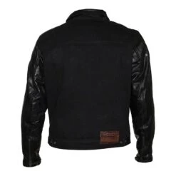 Helstons Store -Helstons Store helstons kansas aramide leather black black jacket 1 4