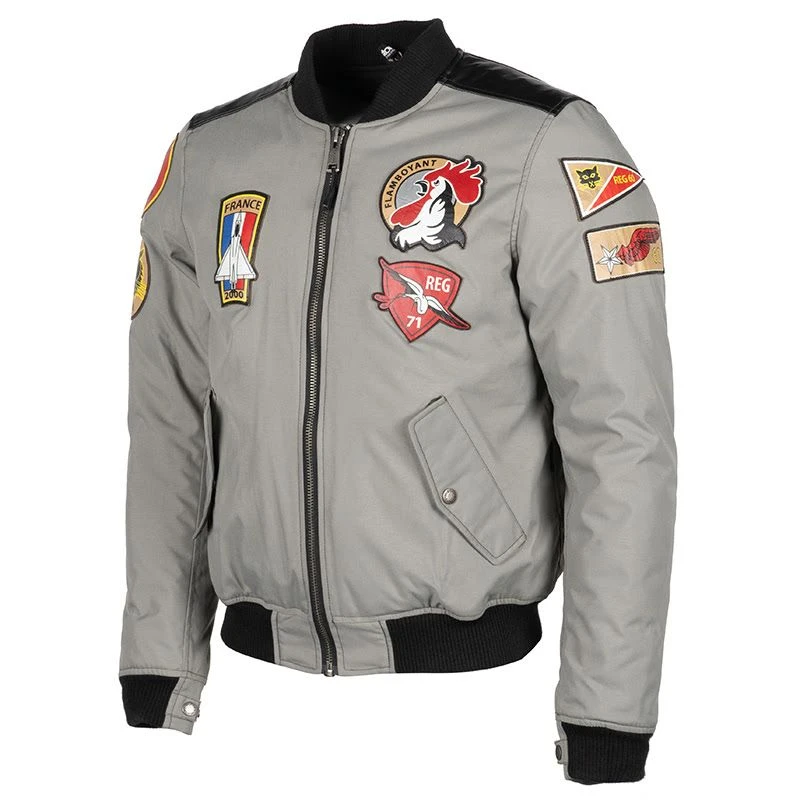 Helstons LYNX Tissu Nylon Silver 3 Helstons LYNX Tissu Nylon Silver