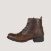 Helstons Mehari Brown Leather Shoes -Helstons Store helstons mehari brown leather shoes
