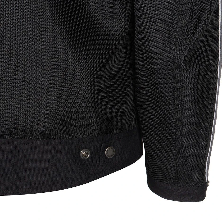 Helstons Pace Air Mesh Fabric Black White Grey Jacket 8 Helstons Pace Air Mesh Fabric Black White Grey Jacket - Image 6