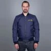 Helstons Sparks Fabrics Blue Jacket -Helstons Store helstons sparks fabrics blue jacket 1