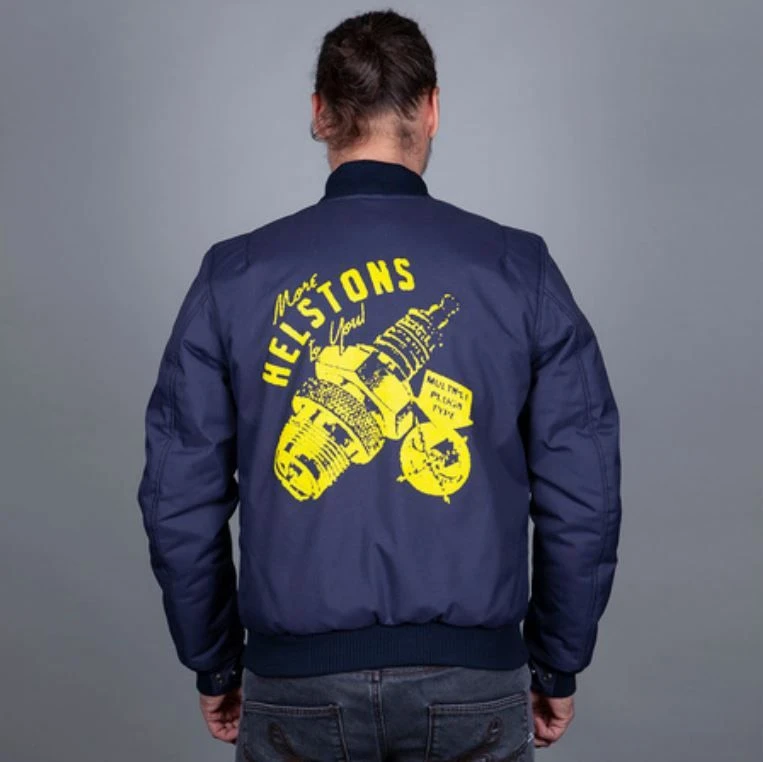 Helstons Sparks Fabrics Blue Jacket 4 Helstons Sparks Fabrics Blue Jacket - Image 2