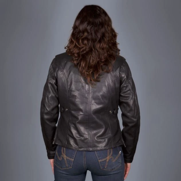 Helstons Victoria Leather Rag Black Jacket 4 Helstons Victoria Leather Rag Black Jacket - Image 2