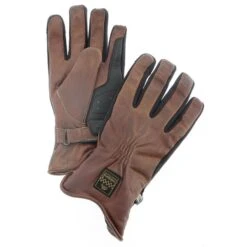 Winter Leather Motorcycle Gloves Helstons Benson -Helstons Store helstons 2020025 bun burning noir 2