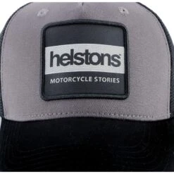 Cap Helstons Patch Trucker -Helstons Store helstons 2023046 ngn noir gris noir 2