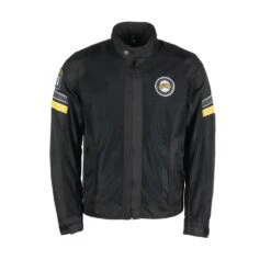 Helstons Elron Tissu Mesh Black Jacket