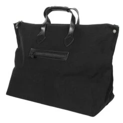 Helstons Store -Helstons Store helstons journey bag black canvas bag1