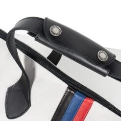 Helstons Journey Grey Black Canvas Bag -Helstons Store helstons journey grey black canvas bag3