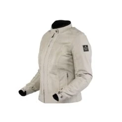 Helstons Stoner Lady Tissu Mesh Silver Jacket