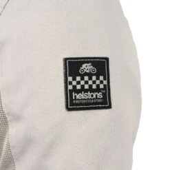 Helstons Stoner Lady Tissu Mesh Silver Jacket -Helstons Store helstons stoner lady tissu mesh silver 03