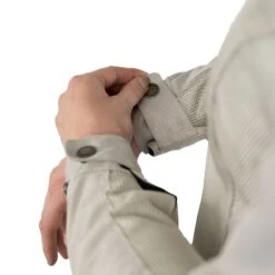 Helstons Stoner Lady Tissu Mesh Silver Jacket -Helstons Store helstons stoner lady tissu mesh silver 05