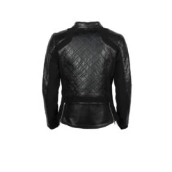 Helstons Kate Leather Soft Stretch Black Black Jacket