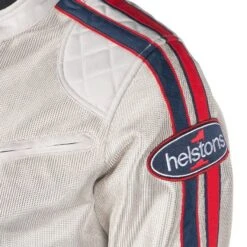 Helstons Pace Air Fabric Mesh Silver Red Blue Jacket -Helstons Store pace cordura silver 6