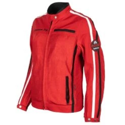 Helstons Queen Tissu Mesh Red Jacket -Helstons Store queenmesh rouge 1