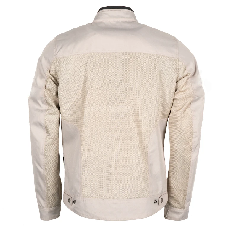 Helstons Stoner Men Tissu Mesh Silver Jacket 4 Helstons Stoner Men Tissu Mesh Silver Jacket - Image 2