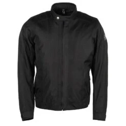 Helstons Stoner Men Tissu Technique Black Jacket